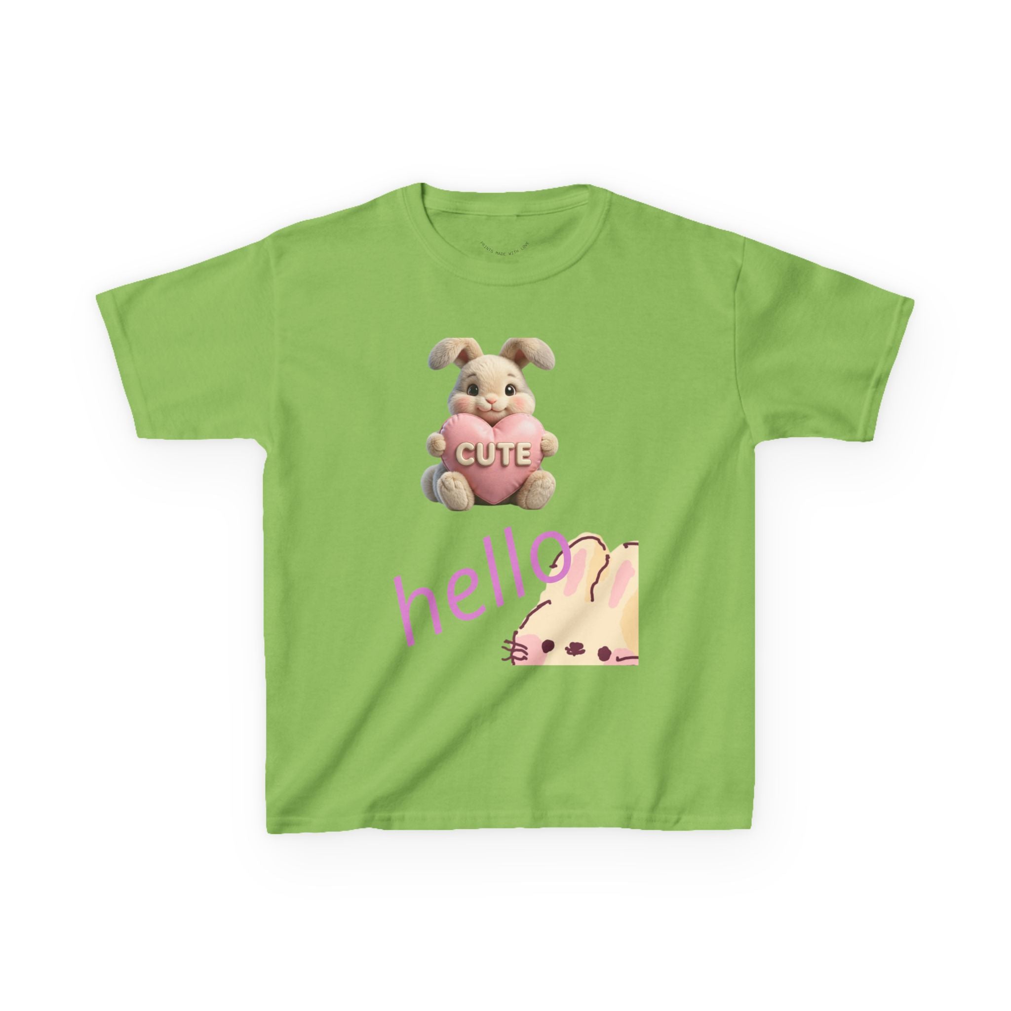 Kids Bunny 'Hello Cute' T-Shirt