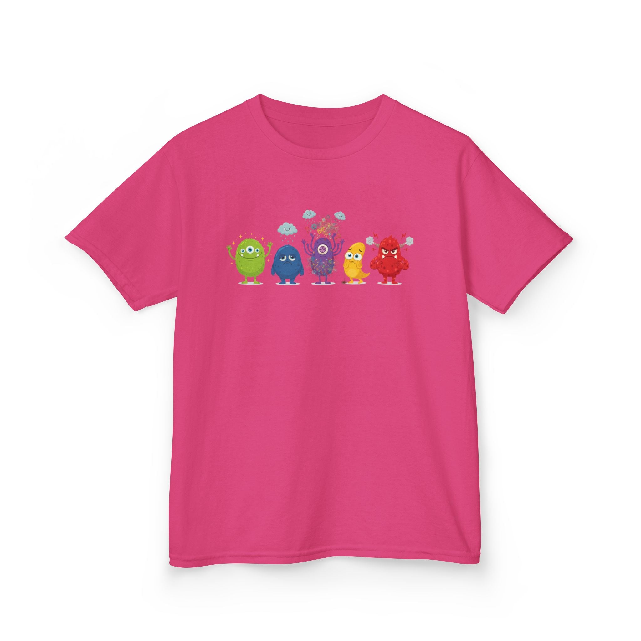 Kids Monster Emotion Communication Tee