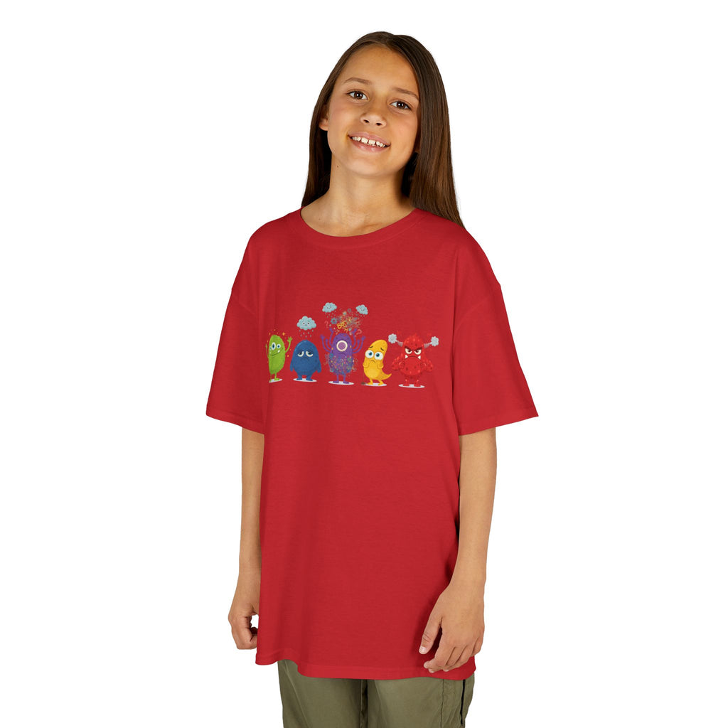 Kids Monster Emotion Communication Tee