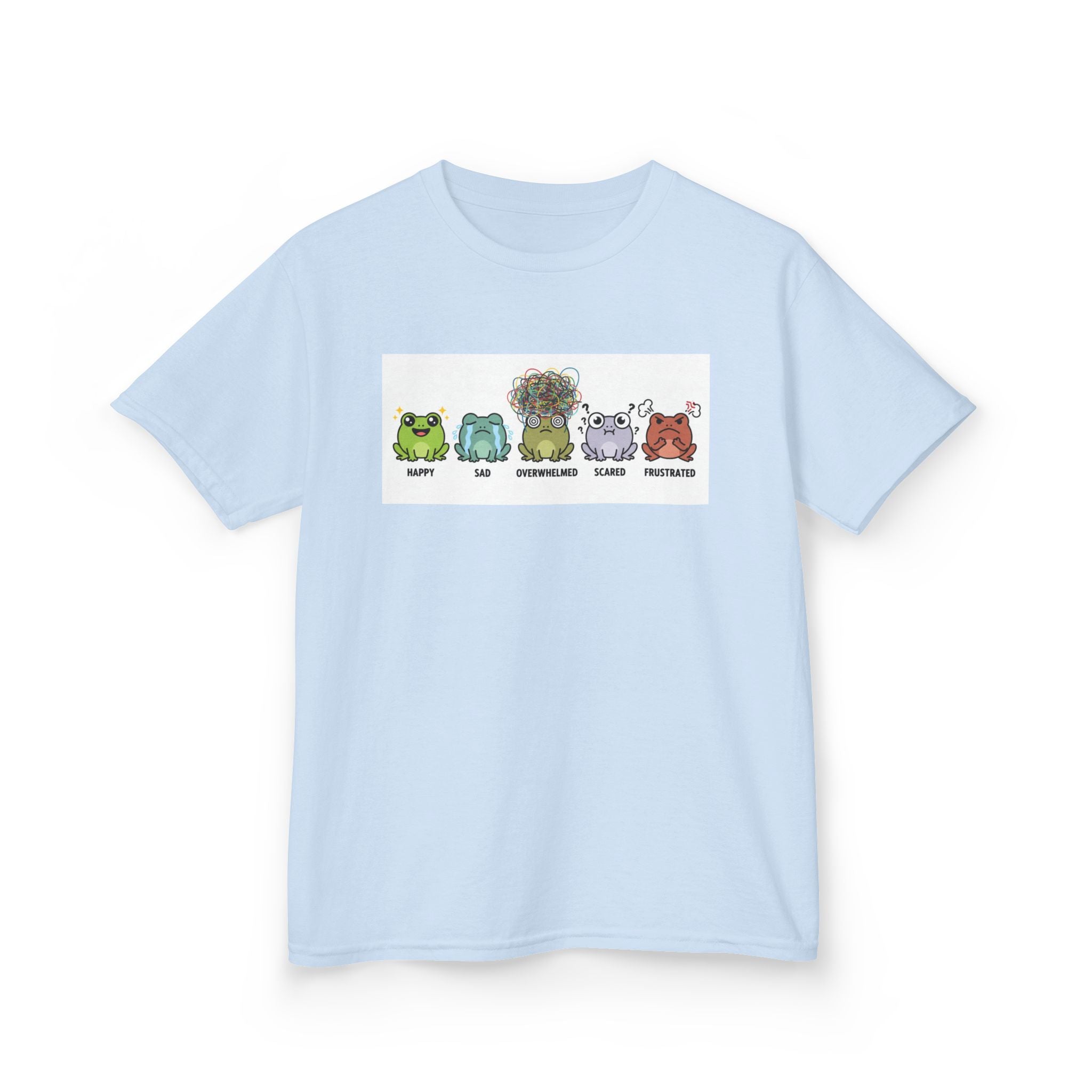 Kids Frog Emotion Communication Tee