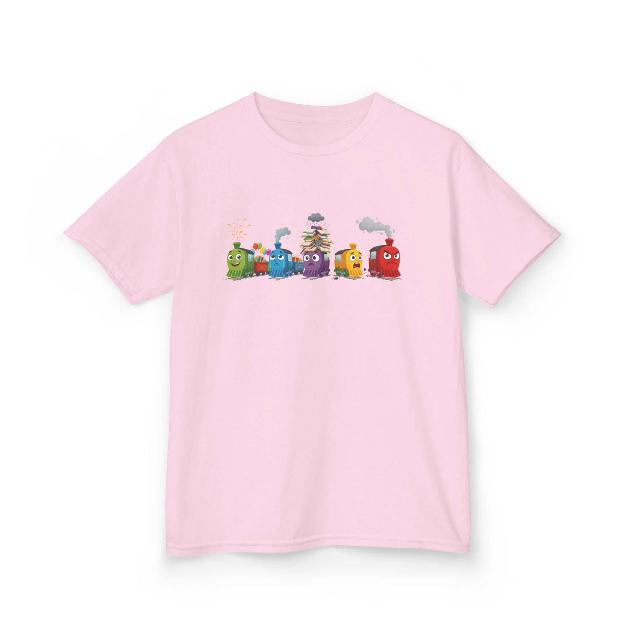 Kids Train Emotion Communication Tee