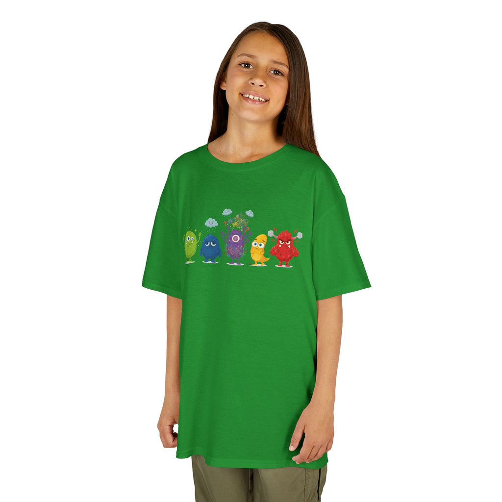 Kids Monster Emotion Communication Tee