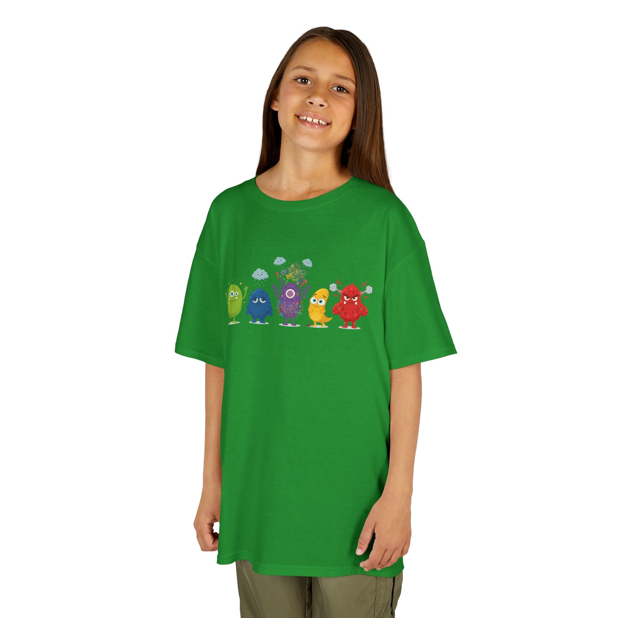 Kids Monster Emotion Communication Tee