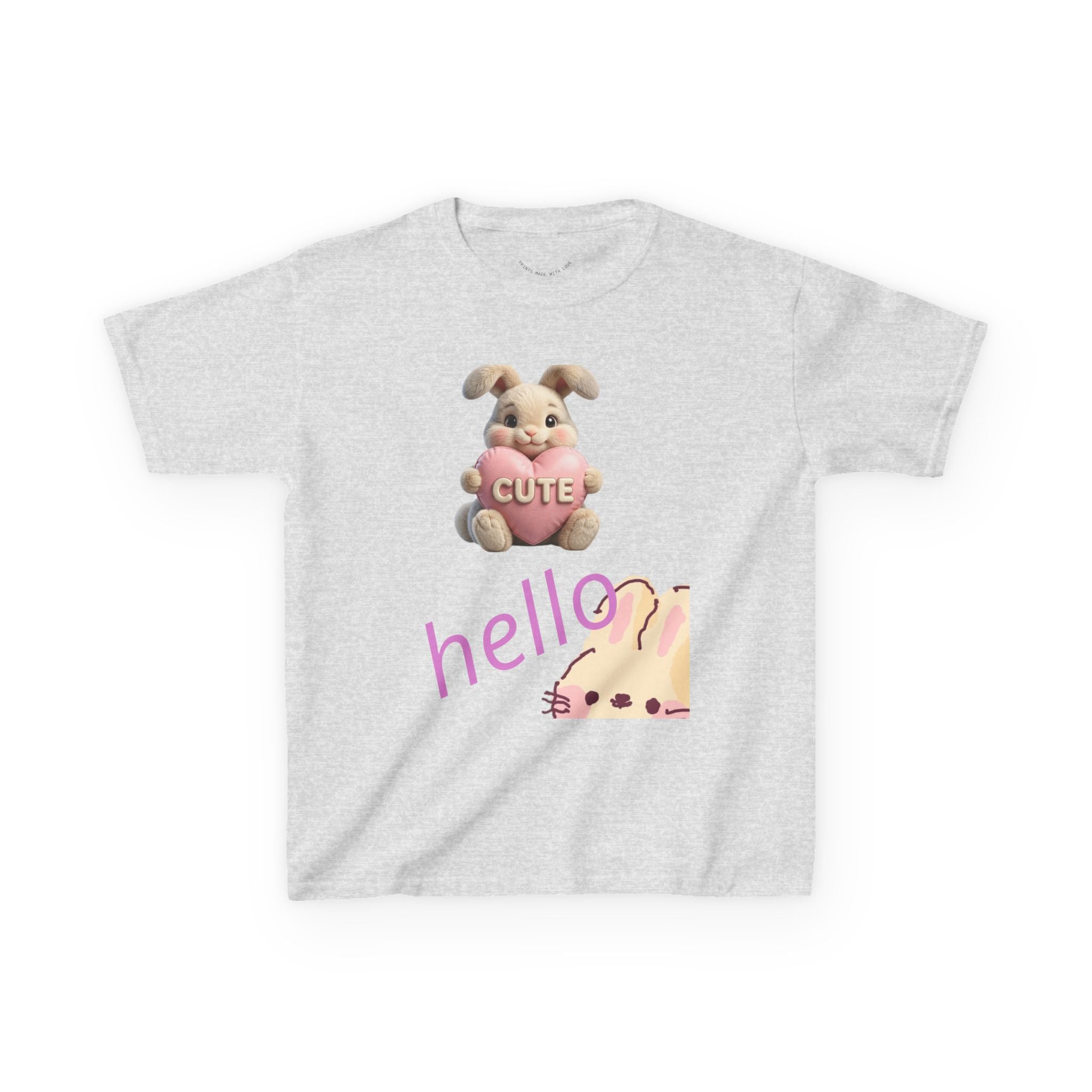 Kids Bunny 'Hello Cute' T-Shirt