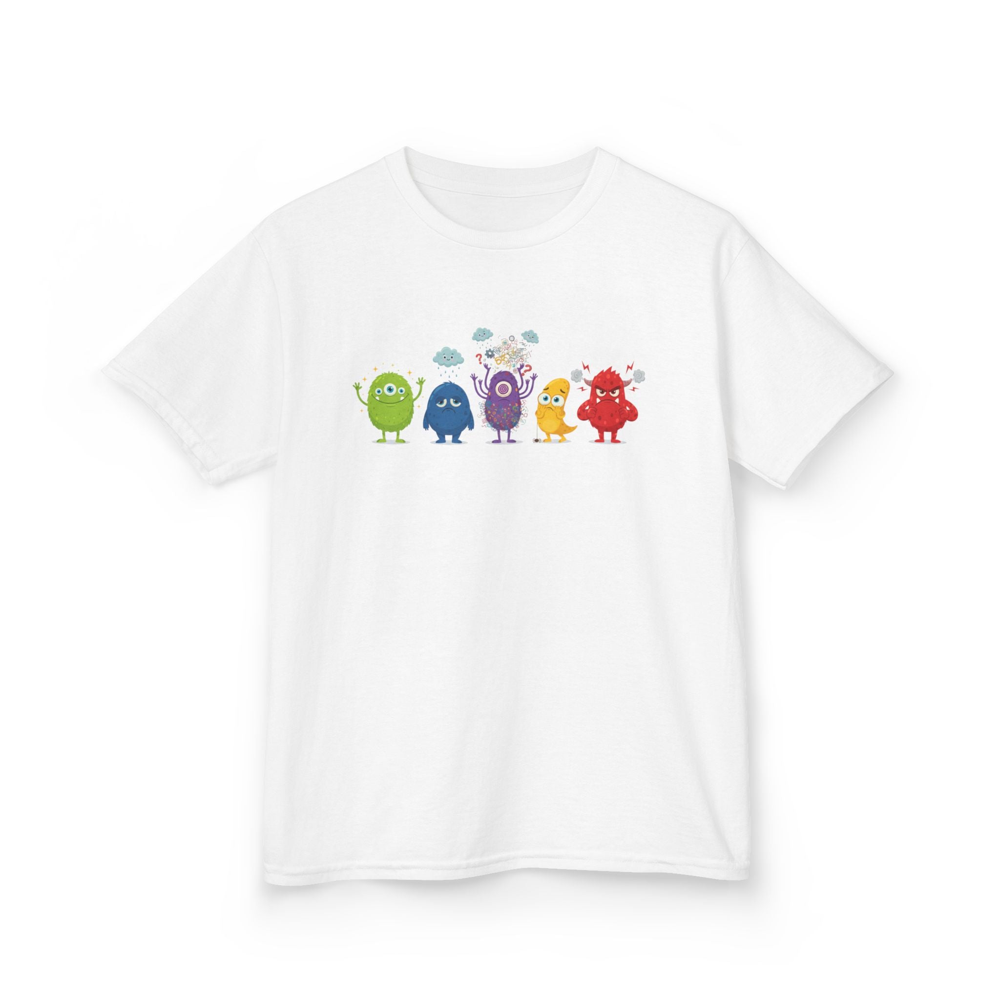 Kids Monster Emotion Communication Tee
