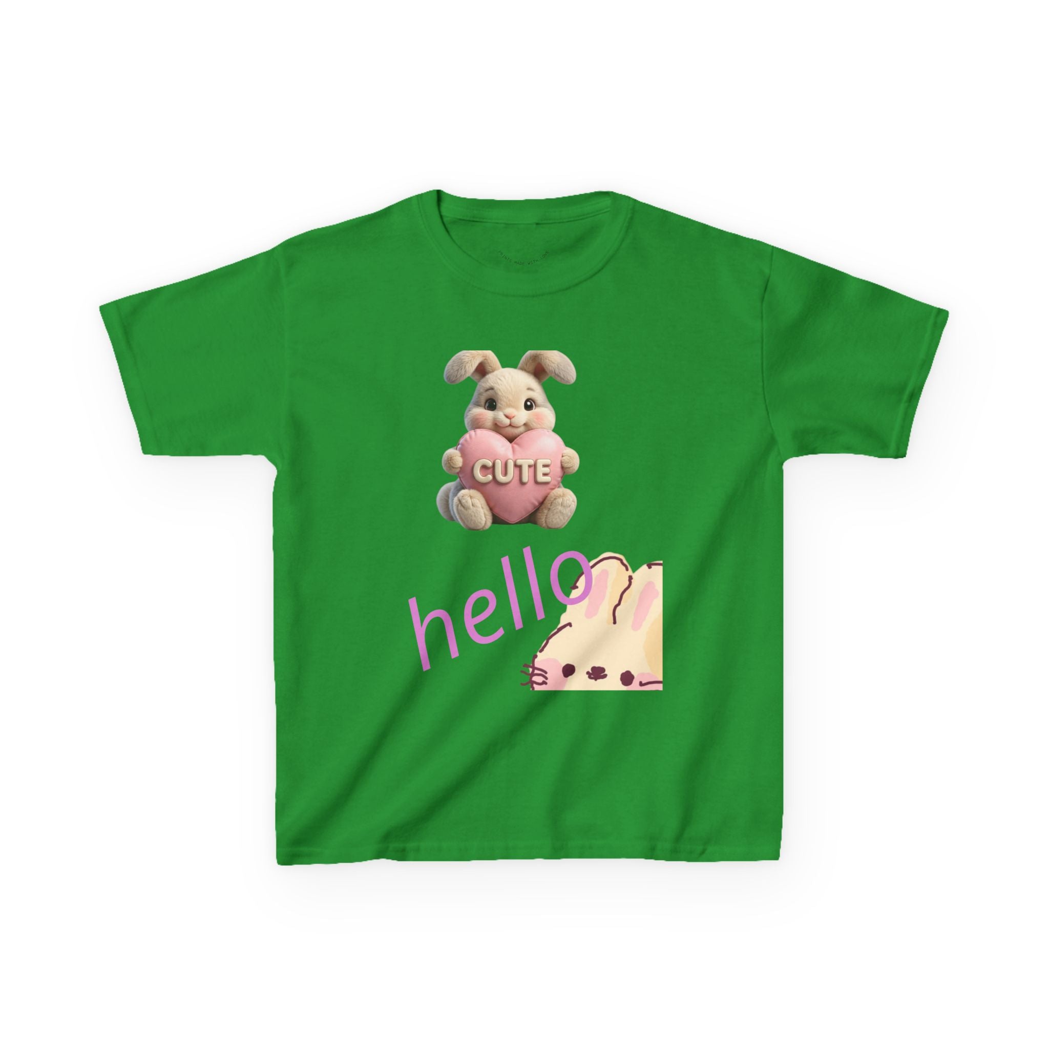 Kids Bunny 'Hello Cute' T-Shirt