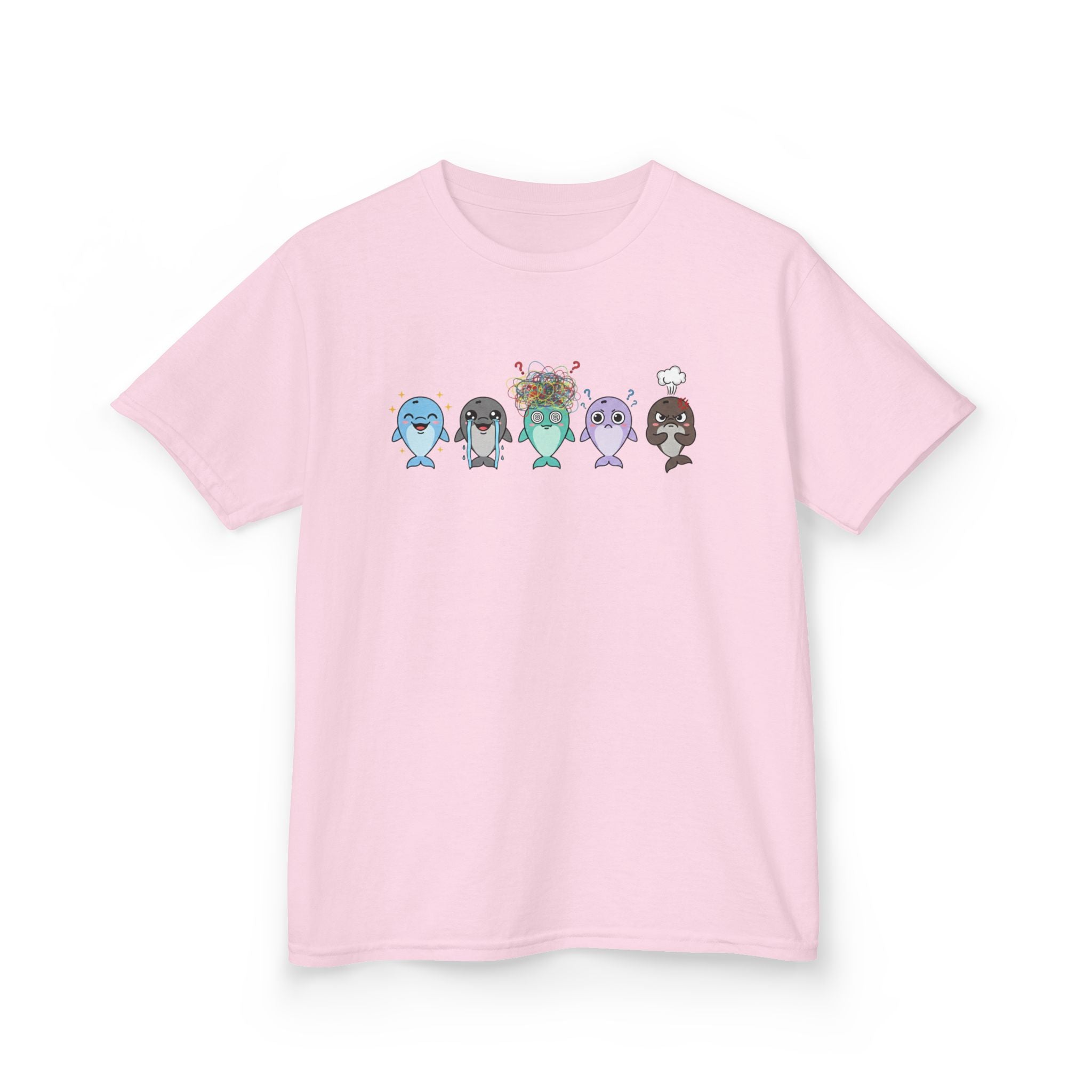 Kids Dolphin Emotion Communication Tee