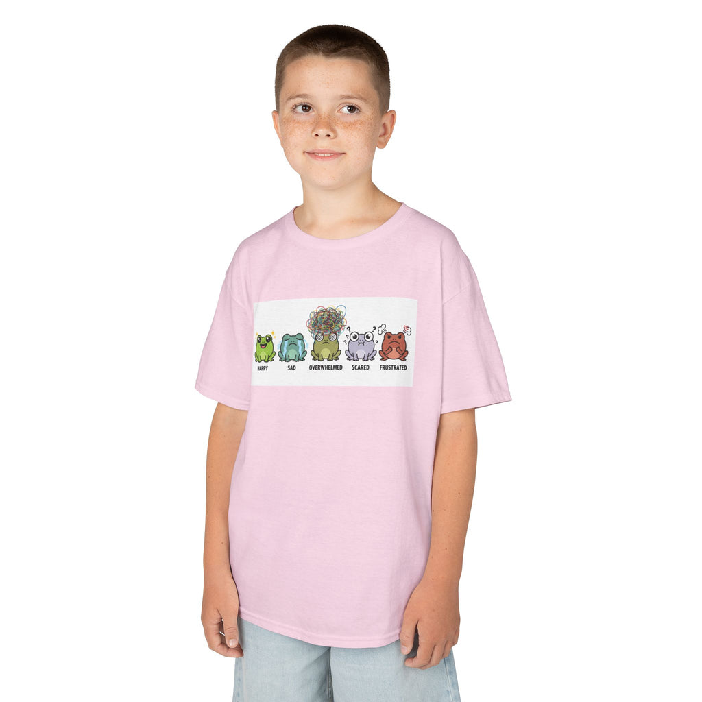 Kids Frog Emotion Communication Tee