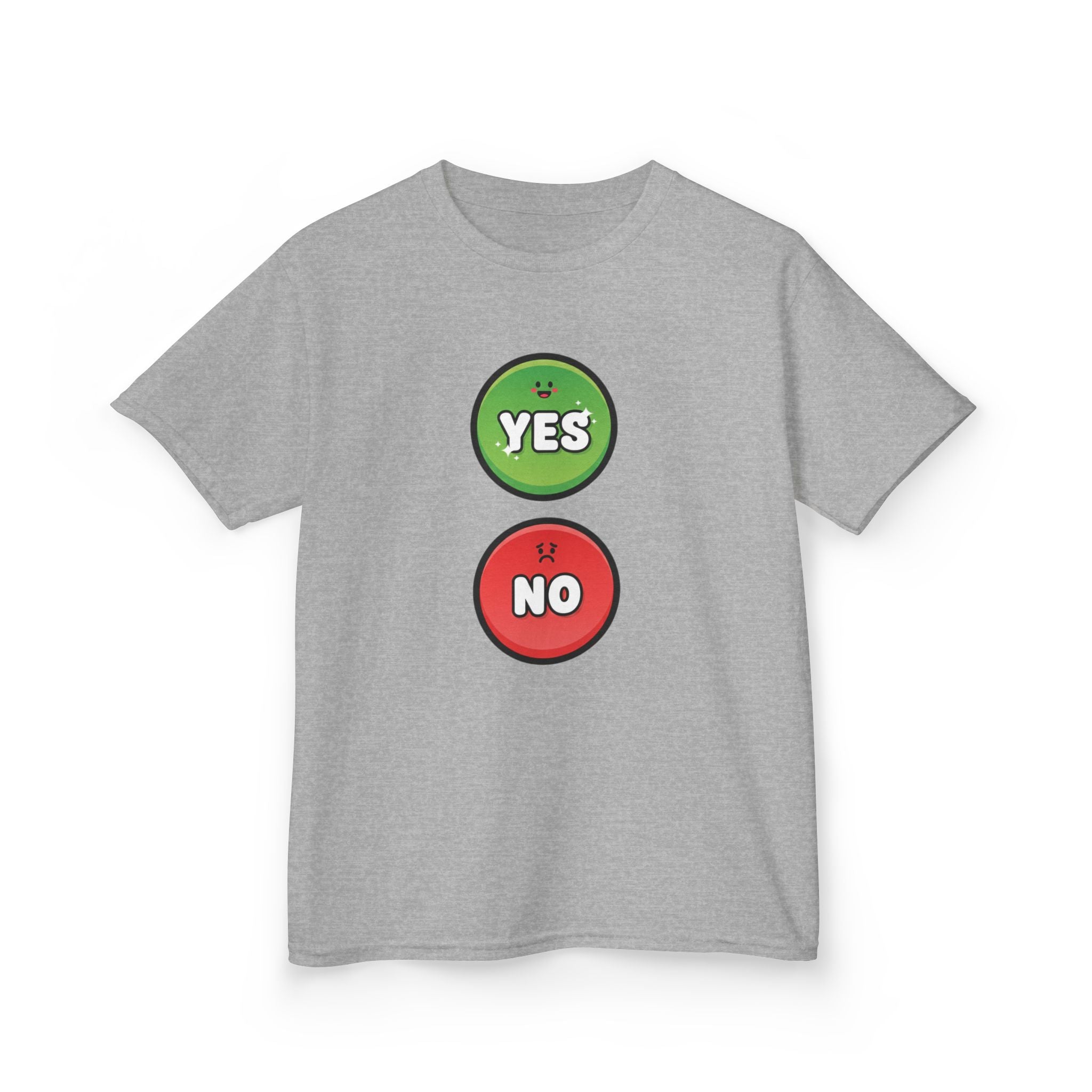 Kids Yes No Communication Tee