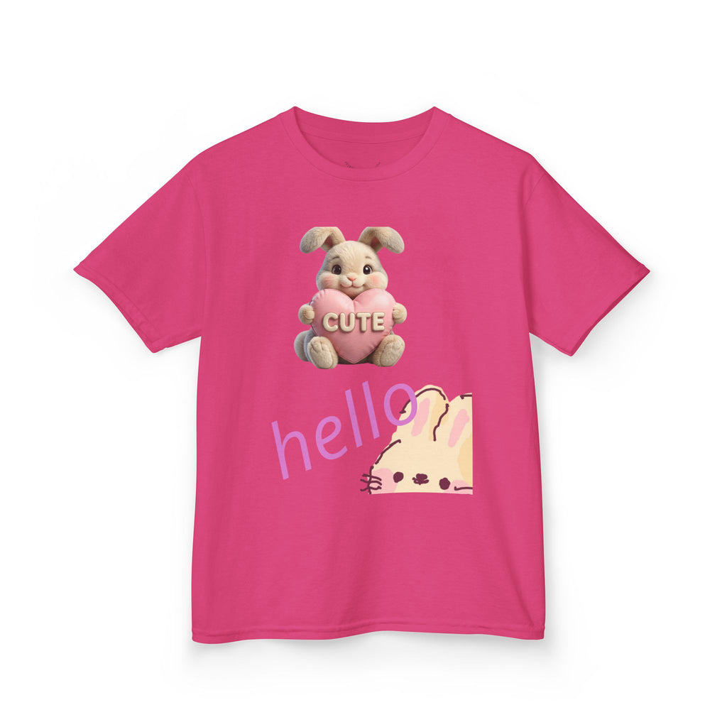Kids Bunny 'Hello Cute' T-Shirt