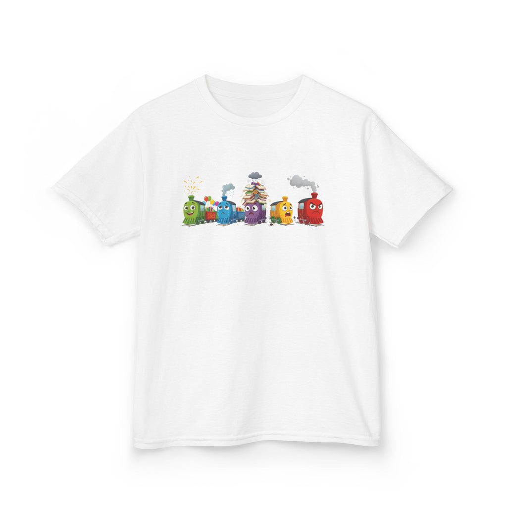 Kids Train Emotion Communication Tee