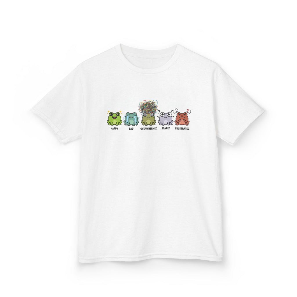 Kids Frog Emotion Communication Tee