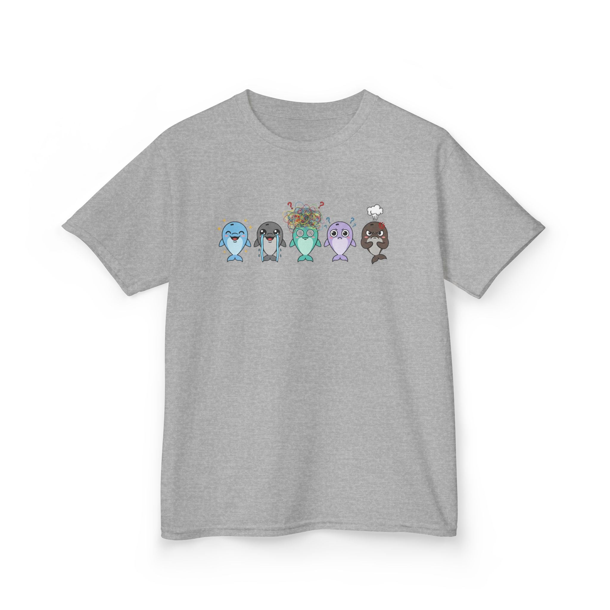 Kids Dolphin Emotion Communication Tee