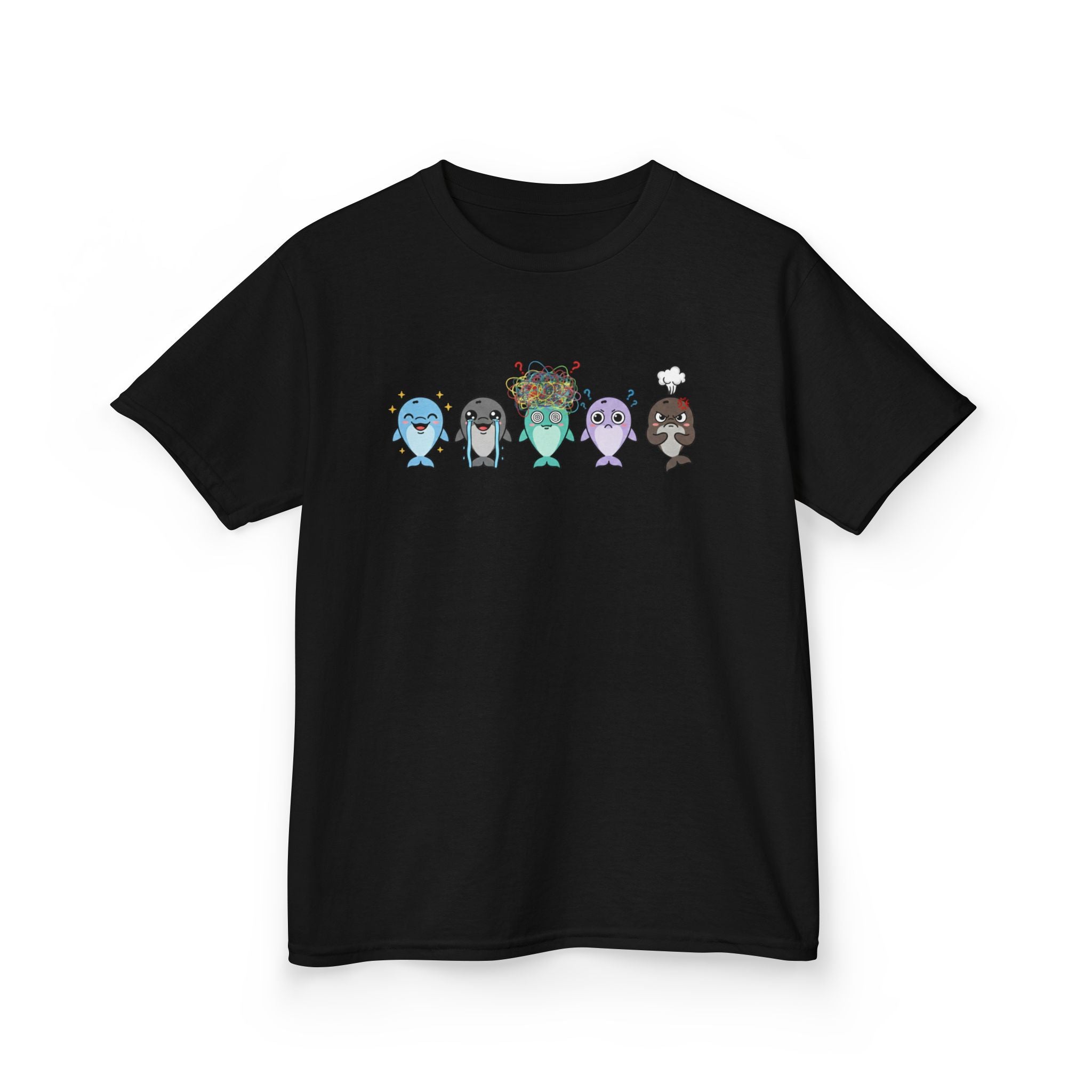 Kids Dolphin Emotion Communication Tee