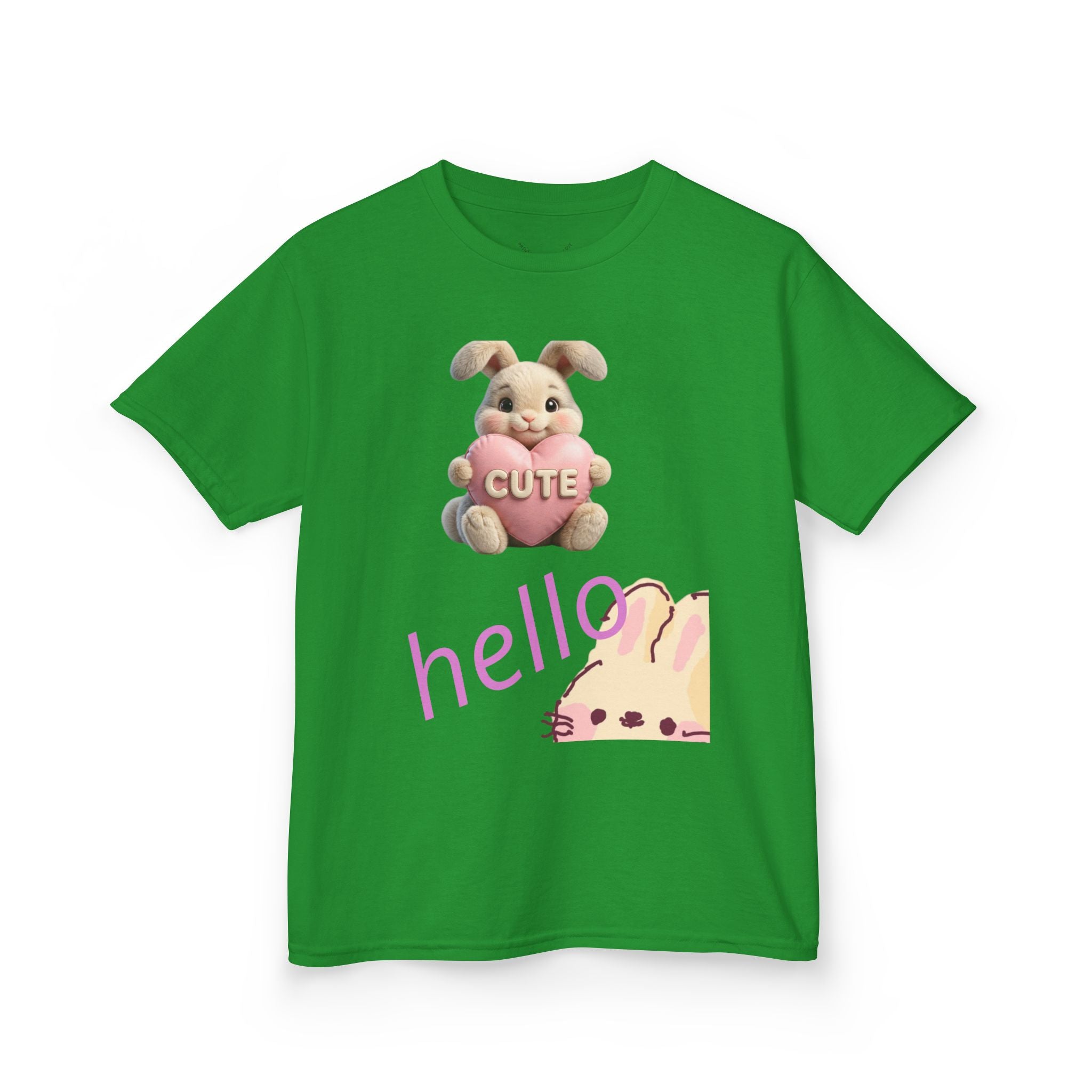 Kids Bunny 'Hello Cute' T-Shirt
