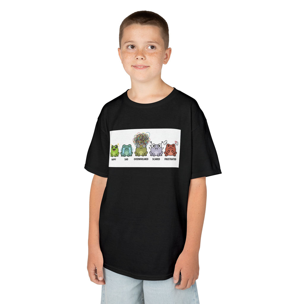 Kids Frog Emotion Communication Tee
