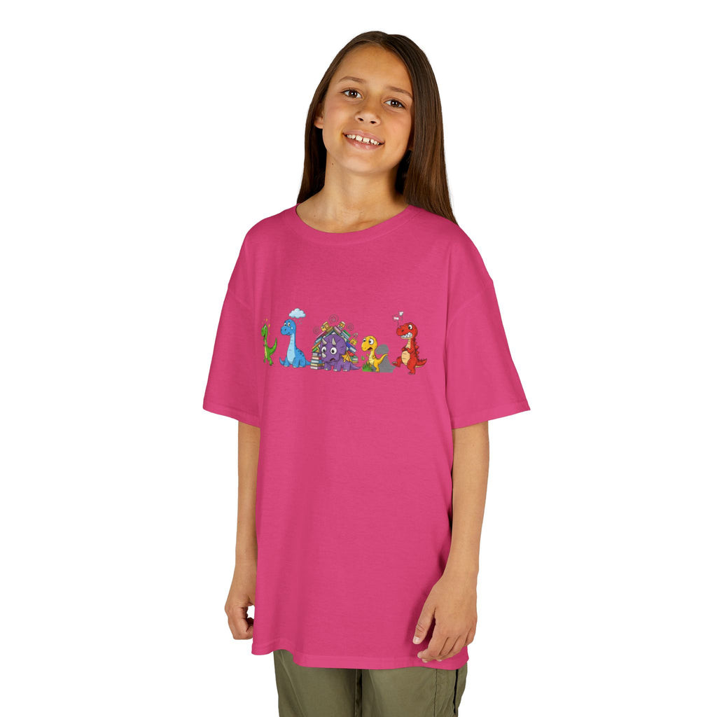 Kids Dino Emotion Communication Tee