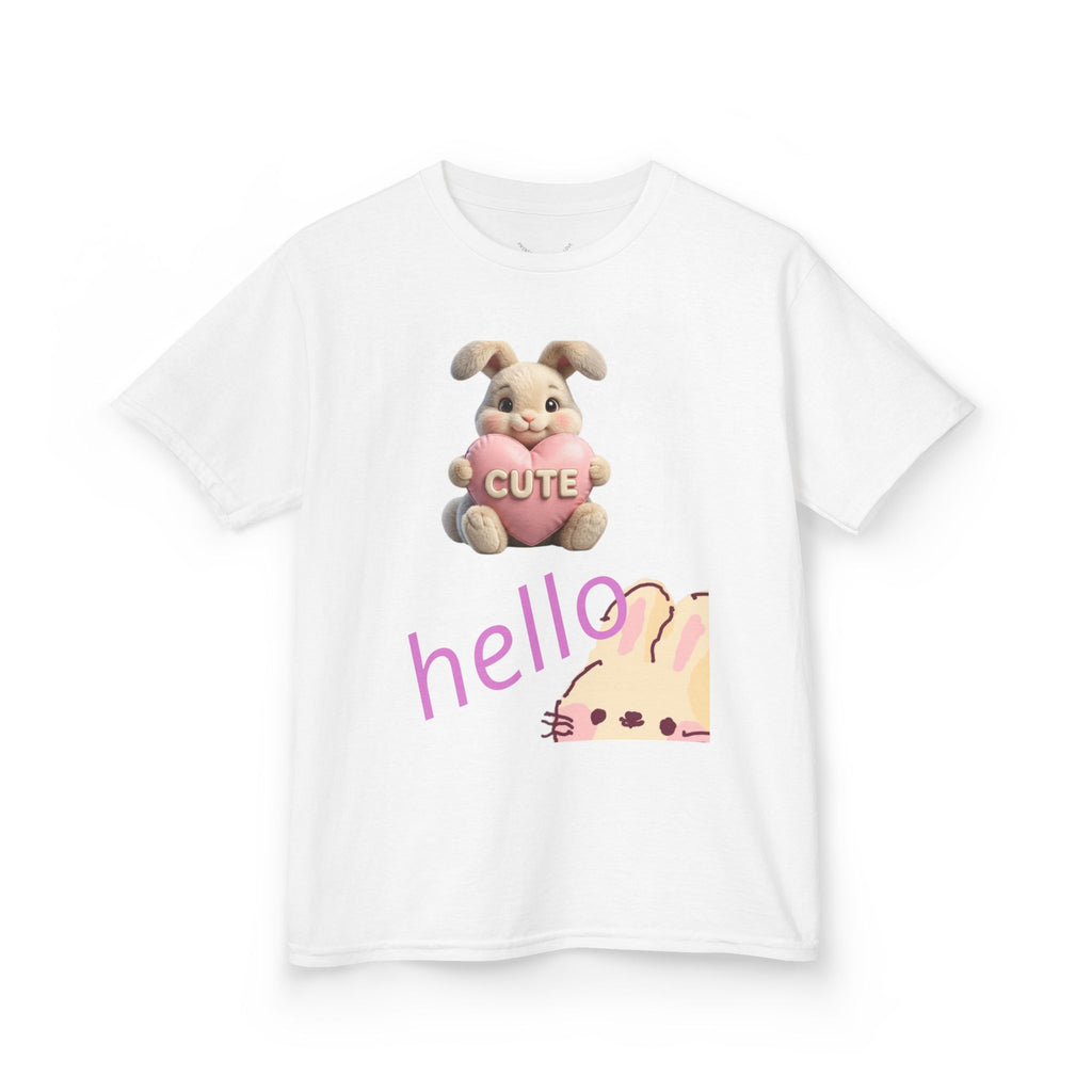 Kids Bunny 'Hello Cute' T-Shirt