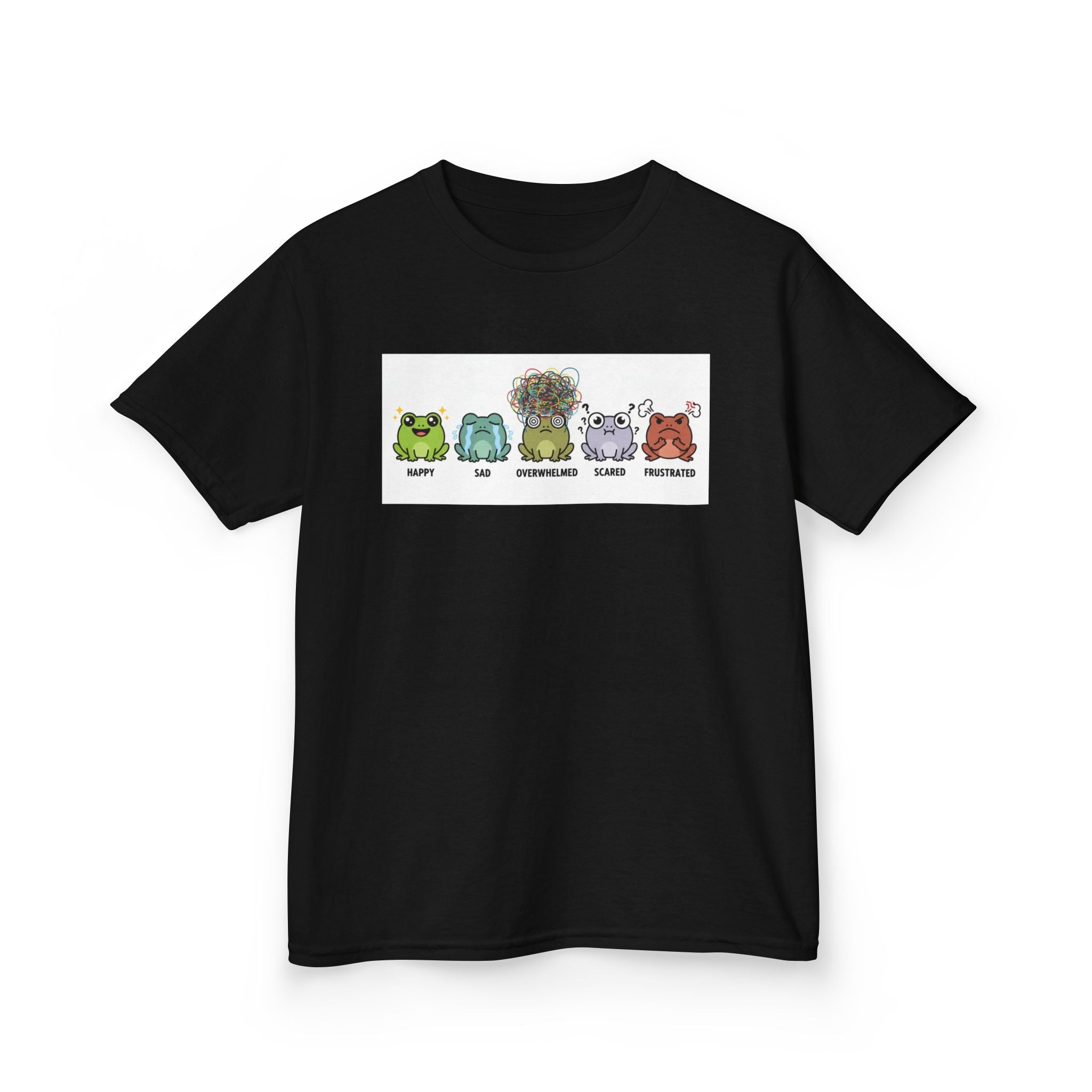 Kids Frog Emotion Communication Tee