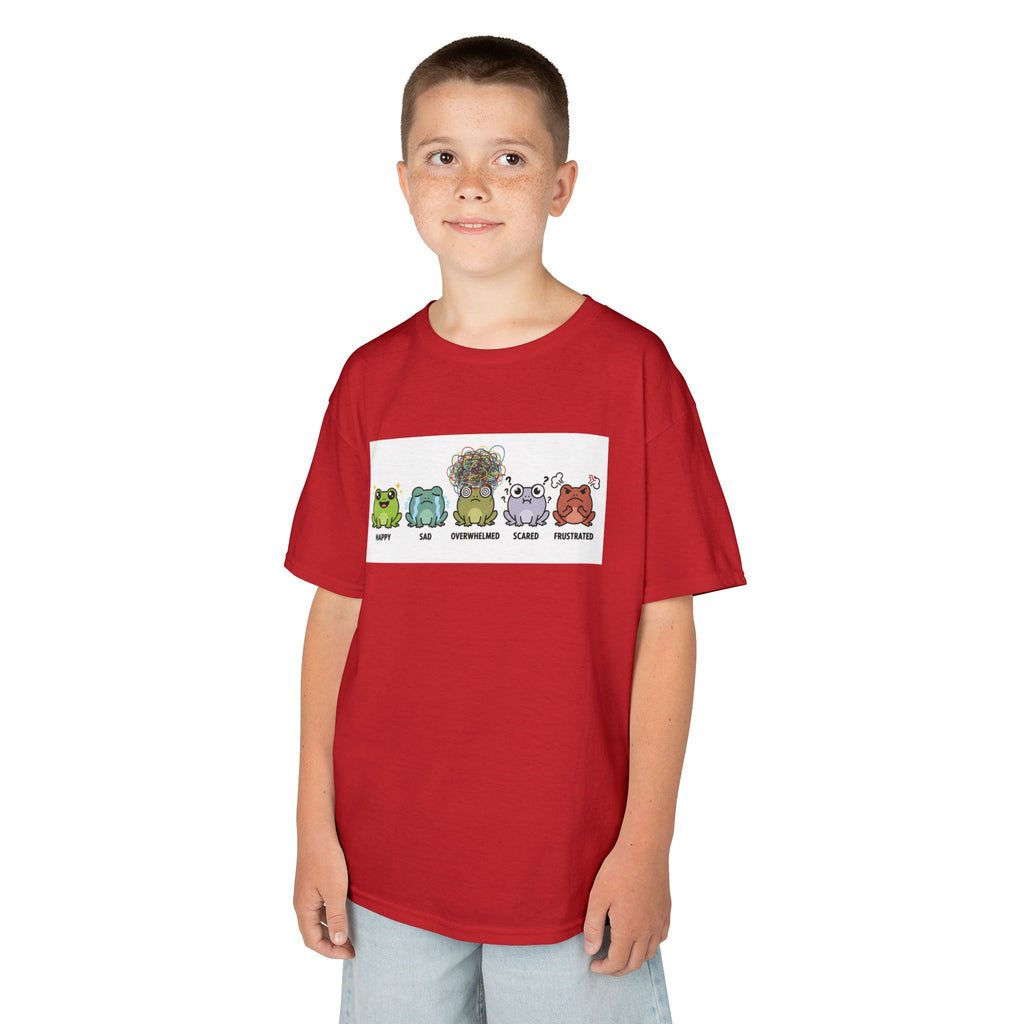 Kids Frog Emotion Communication Tee