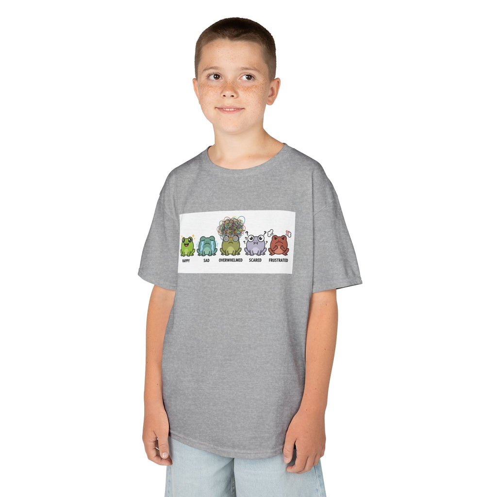 Kids Frog Emotion Communication Tee