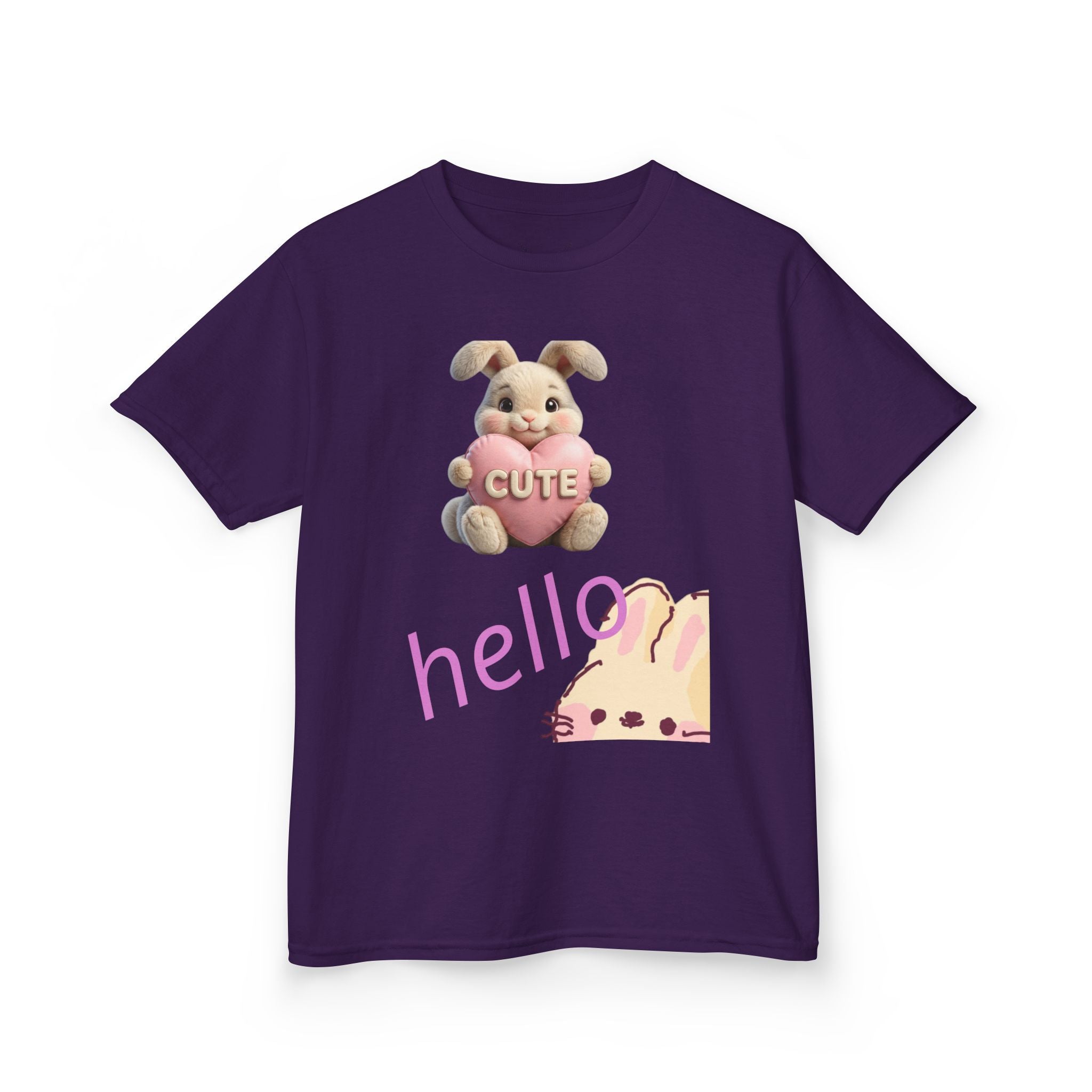 Kids Bunny 'Hello Cute' T-Shirt
